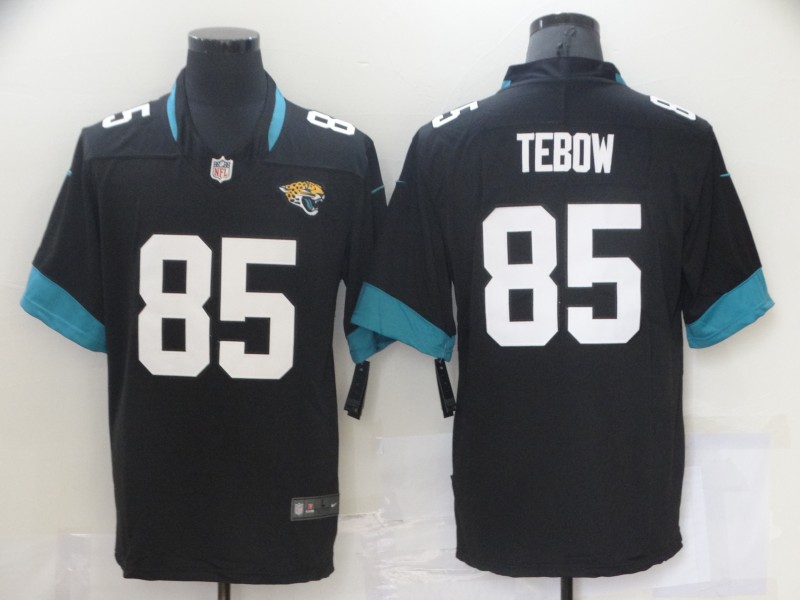 Men's Jacksonville Jaguars Tim Tebow #85 Black Jersey